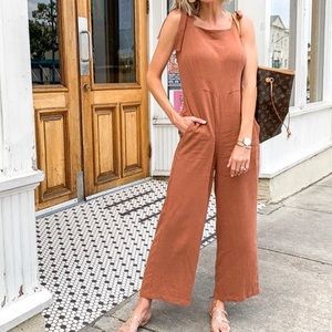UNIVERSAL THREAD // Burnt Orange Jumpsuit